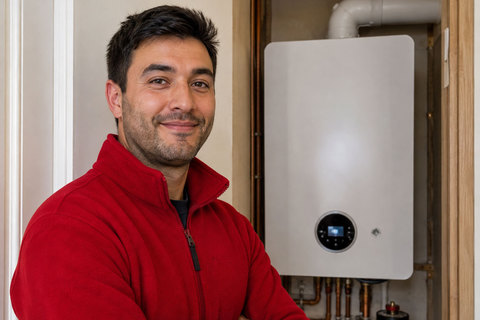 Callander Plumbing example website homepage