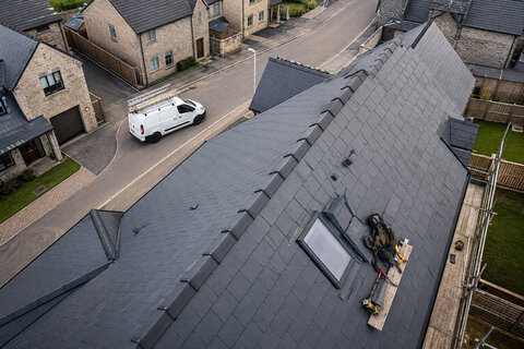 Redpath Roofing example website homepage