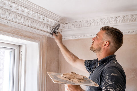 V.P.G. Plastering example website homepage